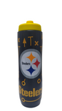 Botella Squeezy Water Bottle Steelers