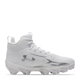 Zapato Cleats Para Fútbol Americano Blanco Under Armour Spotlight Hammer 26 Adulto