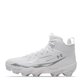 Zapato Cleats Para Fútbol Americano Blanco Under Armour Spotlight Hammer 26 Adulto