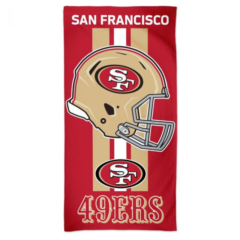 Toalla de Playa Fiber Beach Fútbol Americano NFL 49ers