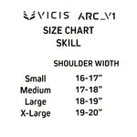 Hombrera Para Fútbol Americano Vicis ARC V1 STD AP Adulto