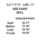 Hombrera Para Fútbol Americano Vicis ARC V1 STD AP Adulto