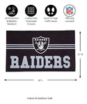 Tapete Cross NFL Raiders