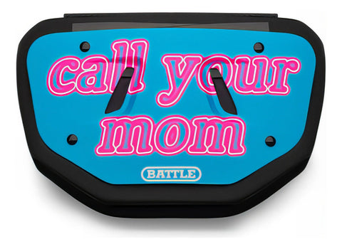 Back Plate Battle Sports Call Your Mom Youth