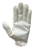 Guante Nike Vapor Jet 8.0 Blanco con Oro Adulto