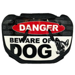 Back Plate Battle Beware Of Dog Adulto