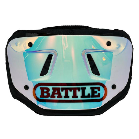 Back Plate Battle Iridescent Adulto