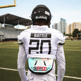 Back Plate Battle Iridescent Adulto
