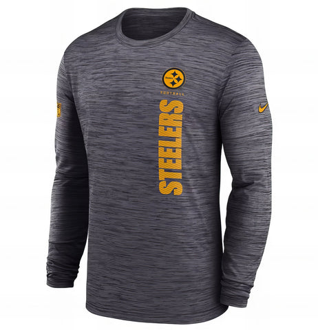 Playera Nike 24 Velocity LS Pittsburgh Steelers HOMBRE