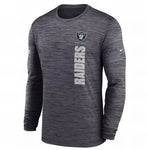 Playera Nike 24 Velocity LS Las Vegas Raiders HOMBRE