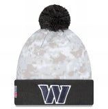 Gorro Sport Knit Salute To Service 24 Washington Commanders