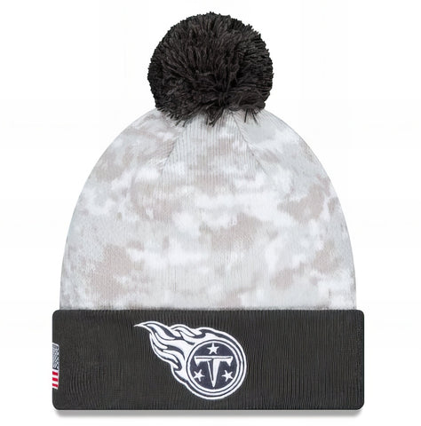 Gorro Sport Knit Salute To Service 24 Tennessee Titans