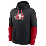 Sudadera Con Gorro Sideline Team Issue Club 24 NFL 49ers - NERIAS DEPORTES