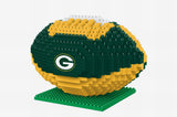 Mini Balón 3D Set Bloques De Construcción 728pzs NFL Packers