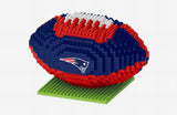 Mini Balón 3D Set Bloques De Construcción 728pz NFL Patriots
