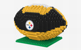 Mini Balón 3D Set Bloques De Construcción 728pz NFL Steelers - NERIAS DEPORTES