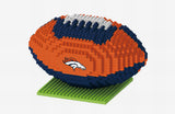 Mini Balón 3D Set Bloques De Construcción 728pzs NFL Broncos