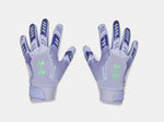 Guante Under Armour F9 Nitro Celeste Para Mujer