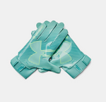 Guante Under Armour F9 Nitro Turquesa Para Mujer