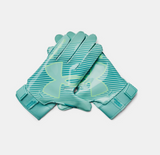 Guante Under Armour F9 Nitro Turquesa Para Mujer