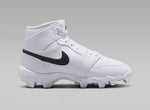 Zapato Cleats Nike Jordan 1 Mid 25 Youth Blanco