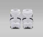 Zapato Cleats Nike Jordan 1 Mid 25 Youth Blanco