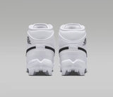 Zapato Cleats Nike Jordan 1 Mid 25 Youth Blanco