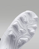 Zapato Cleats Nike Jordan 1 Mid 25 Youth Blanco