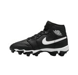 Zapato Cleats Nike Jordan 1 Mid 25 Youth Negro