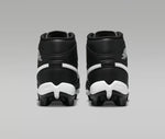 Zapato Cleats Nike Jordan 1 Mid 25 Youth Negro