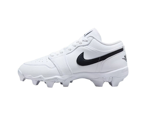 Zapato Cleats Nike Jordan 1 Low 25 Youth Blanco