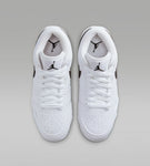 Zapato Cleats Nike Jordan 1 Low 25 Youth Blanco
