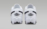 Zapato Cleats Nike Jordan 1 Low 25 Youth Blanco