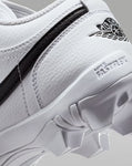 Zapato Cleats Nike Jordan 1 Low 25 Youth Blanco