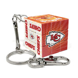 Llavero Mini Rubik NFL Chiefs