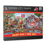 Rompecabezas ″Game Day at the Zoo″ 500Pzas Chiefs