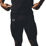 Calzonera Con Protecciones Vicis Para Fútbol Americano Negra