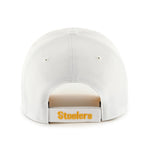 Gorra 47 Brand MVP Blanca NFL Pittsburgh Steelers