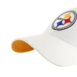 Gorra 47 Brand MVP Blanca NFL Pittsburgh Steelers