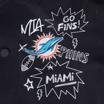 Chamarra Sketchbook Pro Standard NFL Miami Dolphins