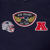 Sudadera Pro Standard Born for Sport Hoodie Patriots Honbre