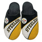 Pantuflas Afelpadas Suaves Foco Curve NFL Steelers