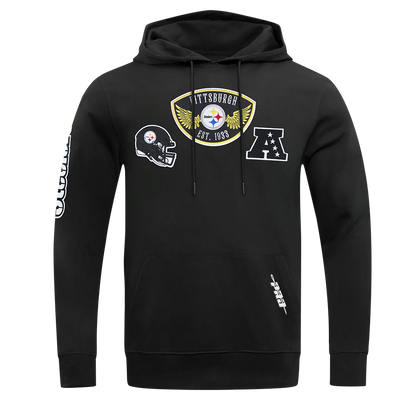Sudadera Pro Standard Born for Sport Hoodie Steelers Hombre