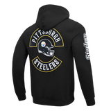 Sudadera Pro Standard Born for Sport Hoodie Steelers Hombre