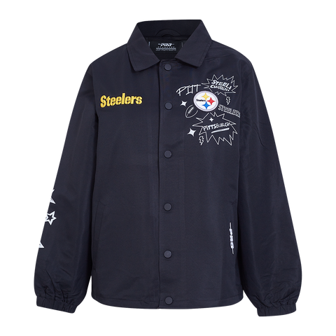 Chamarra Sketchbook Pro Standard NFL Pittsburgh Steelers