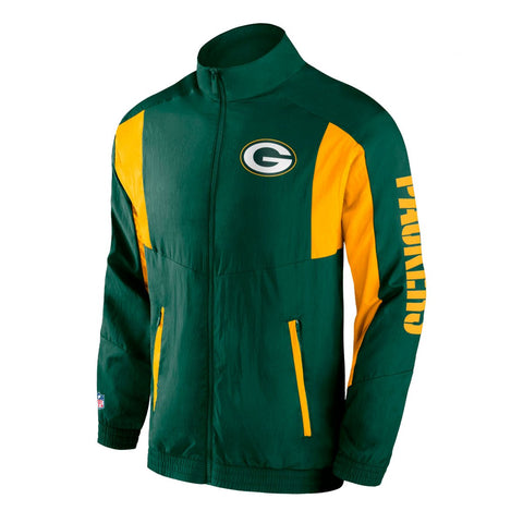 Chamarra Fanatics Woven Track Green Bay Packers HOMBRE