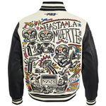 Chamarra Varsity Hasta La Muerte NFL Bordado Pro Standard HOMBRE