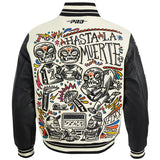 Chamarra Varsity Hasta La Muerte NFL Bordado Pro Standard HOMBRE