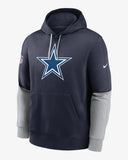 Sudadera Con Gorro Sideline Team Issue Club 24 NFL Cowboys Hombre