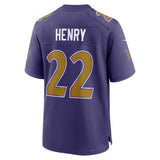 Jersey Game NFL Ravens Derrick Henry Alt Purple Adulto